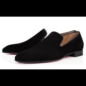Christian Louboutin Dandelion Flat Suede loafers
